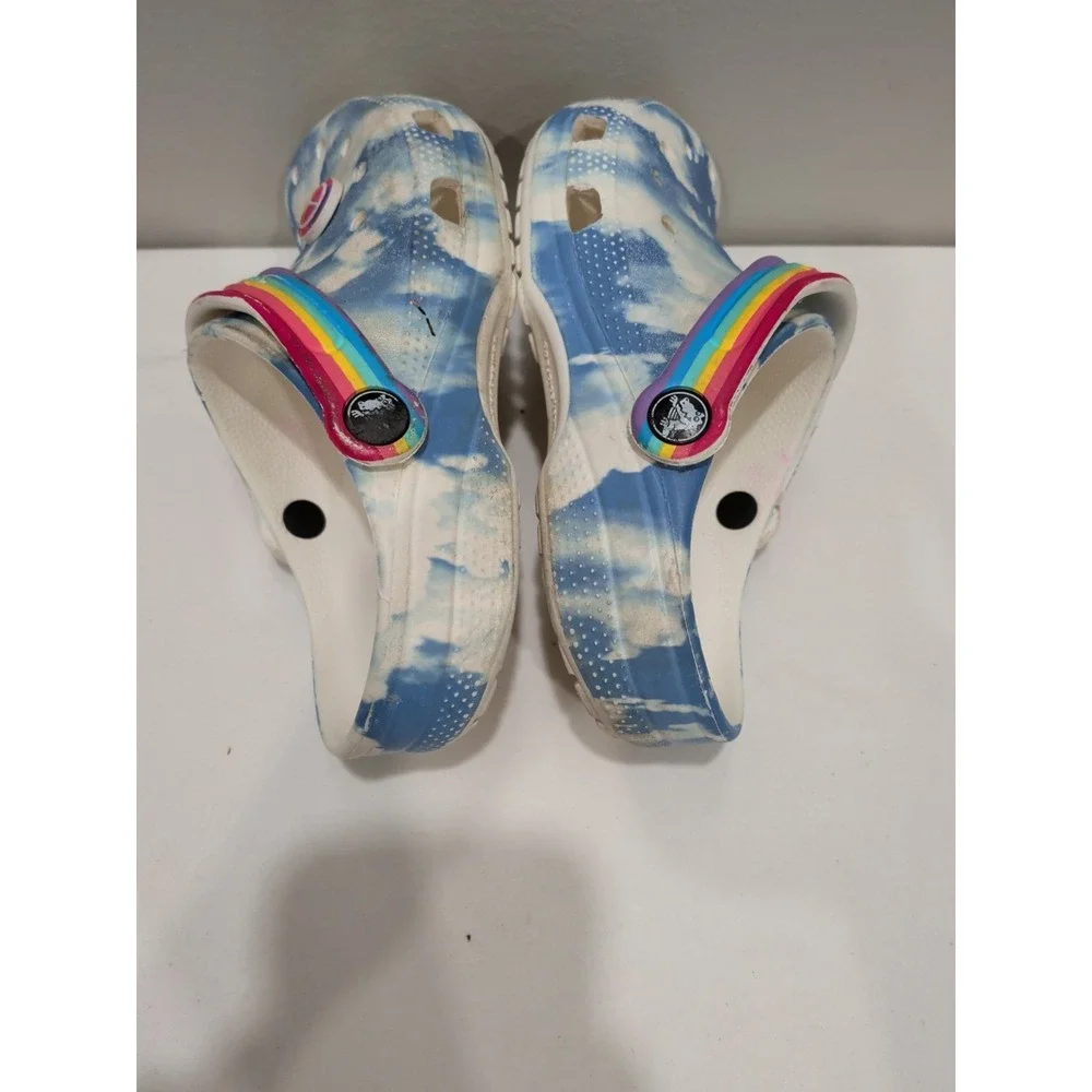 Crocs Kids Simpsons Cayman Graphic Boys Girls Summer Slip On Sandals Clogs Sz 1